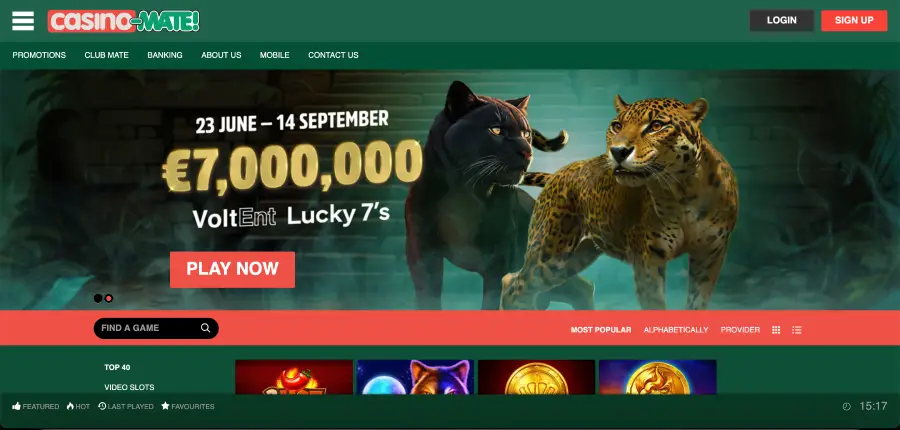 Key facts about Casino Mate and PayID