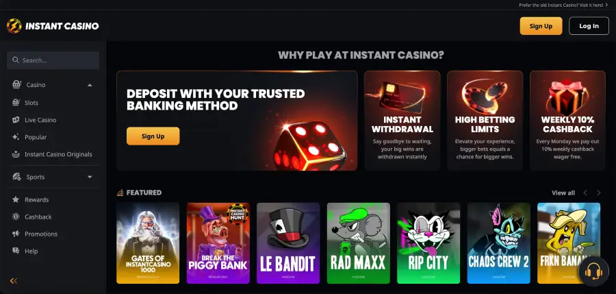Instant PayID pokies real money casinos