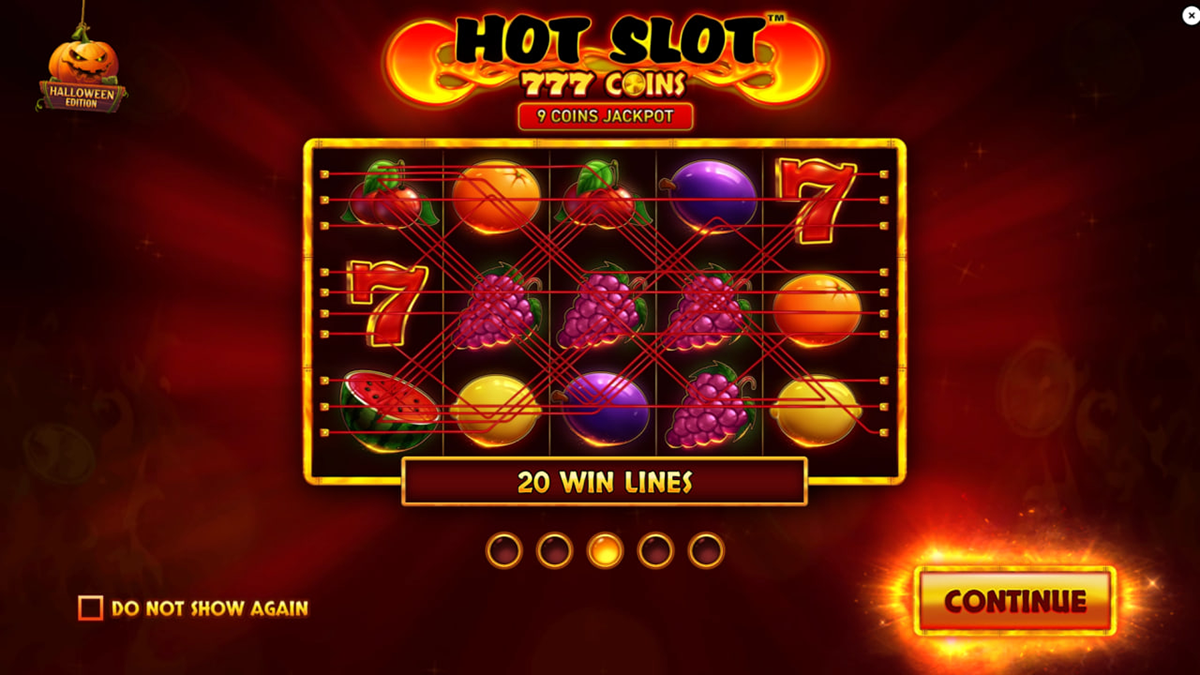 Hot Slot: 777 Coins Halloween Edition Halloween reels