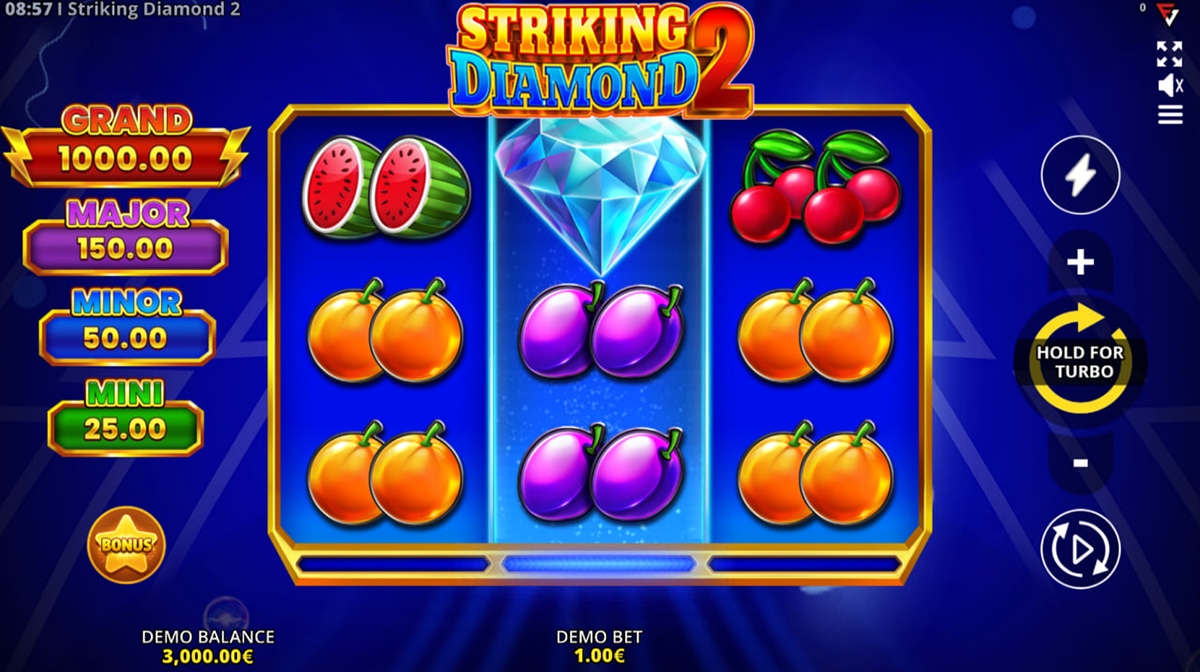 Striking Diamond 2 review with RTP and game details