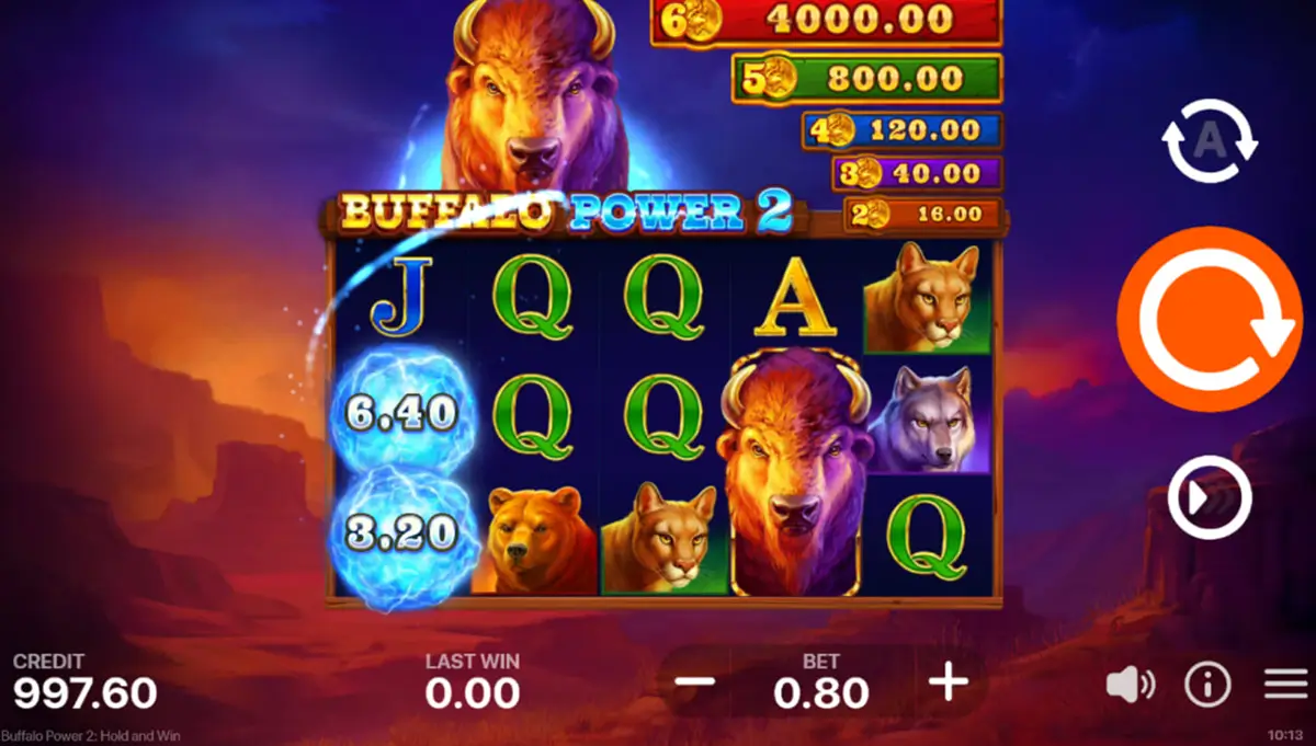 Pros and cons of Buffalo Power 2: Hold and Win by Playson